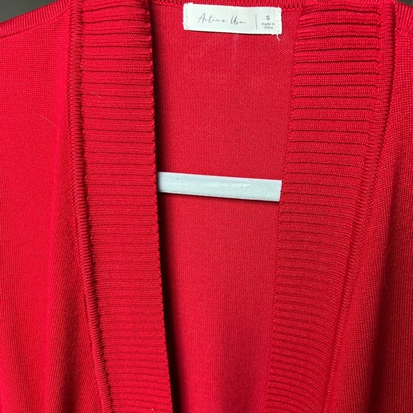 Active USA Women's Long Sleeve Cardigan S - Picture 8 of 9